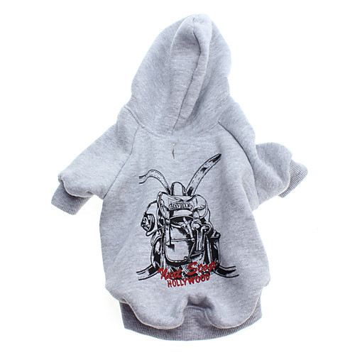 

Dog Hoodie Dog Clothes Letter & Number Costume For Winter