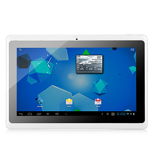 

7 дюймовый Android Tablet (Android 4.4 1024 x 600 Dual Core 512MB8Гб) / TFT / # / 32 / 1.3 / TFT