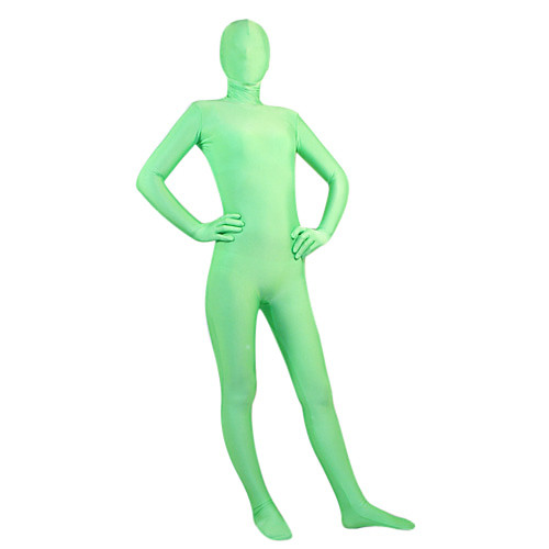 

Светло-зеленый Lycra Spandex Зентаи всего тела