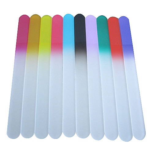 

Glass Nail Art Files & Buffers Buffer Blocks For Finger Nail Toe Nail Mini Style White Series nail art Manicure Pedicure Simple
