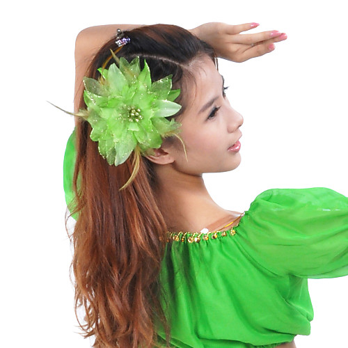 фото Аксессуары для танцев украшения для волос жен. учебный полиэстер lightinthebox