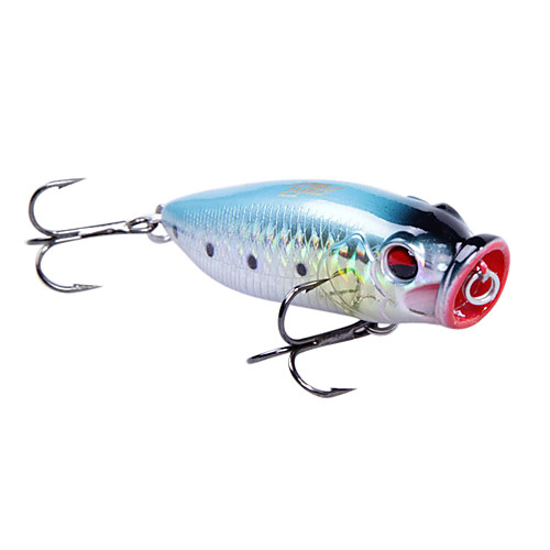 

1 pcs Hard Bait Popper Fishing Lures Hard Bait Popper Bass Trout Pike Sea Fishing Freshwater Fishing Hard Plastic