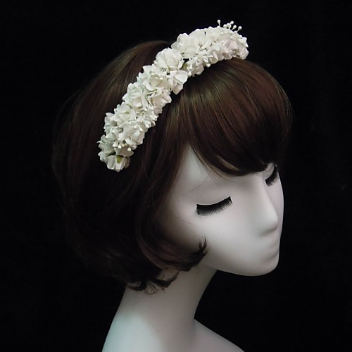 

Crystal / Fabric / Paper Tiaras / Headbands with 1 Wedding / Special Occasion / Party / Evening Headpiece