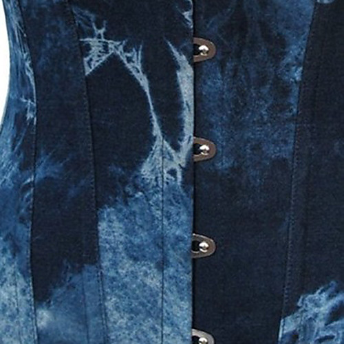 фото Жен. клипса готика lolita лолита платья корсет синий градиент цвета лолита аксессуары Lightinthebox