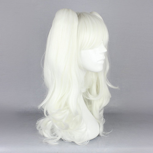 фото Косплэй парики жен. 18 дюймовый термостойкое волокно серебряный аниме / готика lightinthebox