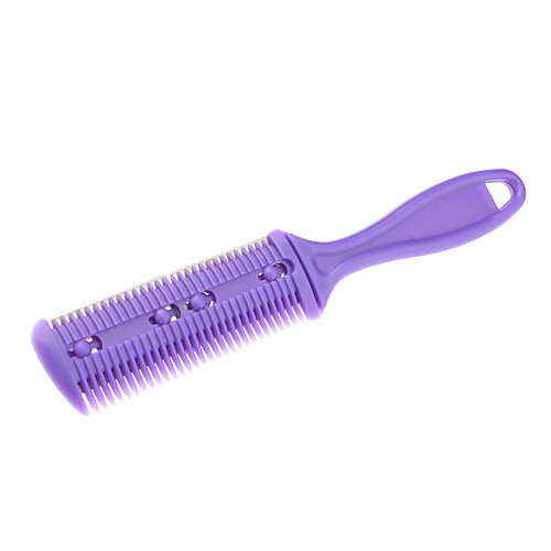 

Cat Dog Grooming Plastic Comb Portable Pet Grooming Supplies Purple Green Pink