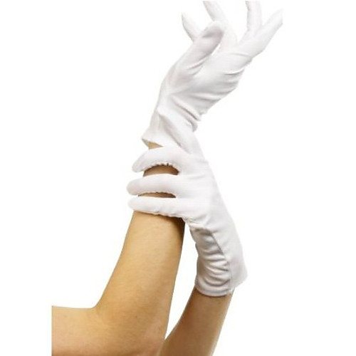 фото Косплей перчатки взрослые жен. рождество хэллоуин карнавал фестиваль / праздник терилен белый мужской карнавальные костюмы однотонный Lightinthebox