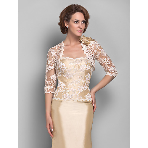 

Lace Wedding / Party Evening Women's Wrap With Lace Shrugs