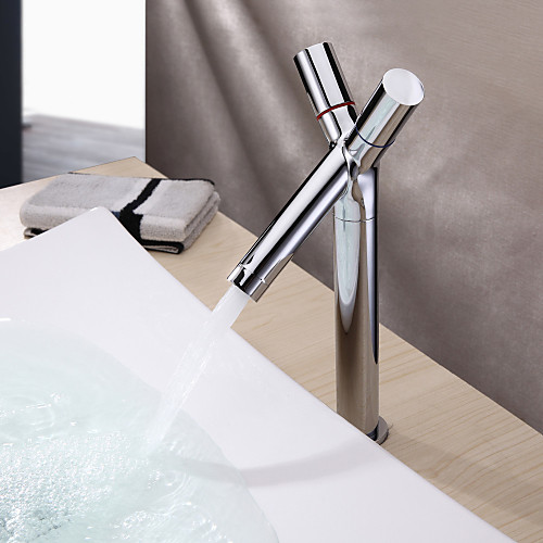 

современный centerset керамический клапан одно отверстие две ручки одно отверстие хром, смеситель для раковины ванной комнаты смесители для ванны