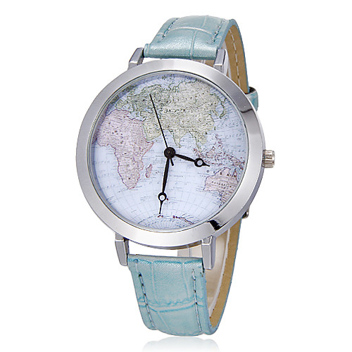 

Women's Quartz Black / White / Blue Black White Blue