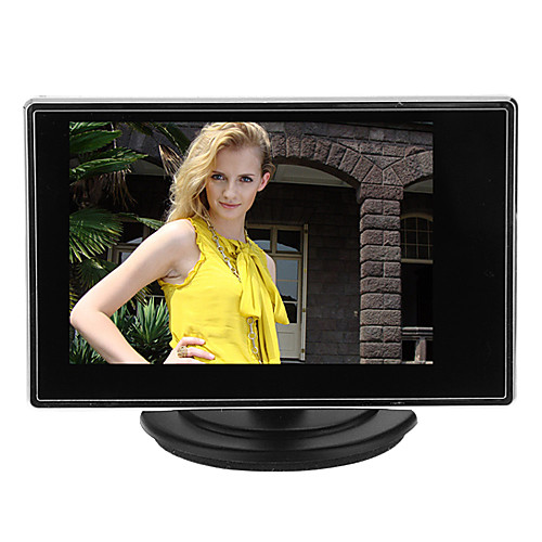 

Инструмент 3.5 Inch TFT LCD Adjustable Monitor for CCTV Camera with AV RCA Video Sound Input для Безопасность системы 1514cm 0.121kg