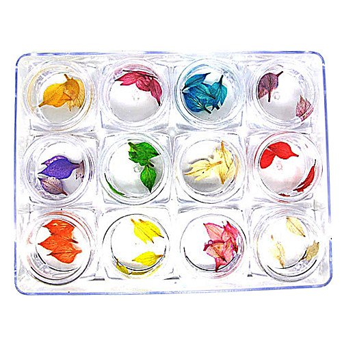 

60 pcs Набор для ногтей маникюр Маникюр педикюр Повседневные Цветы / Мода