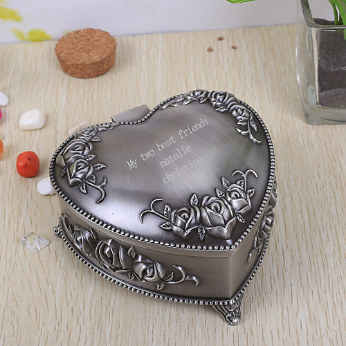 

Подарки невесты подарок персонализированный винтажный сердце шкатулка в форме tutania