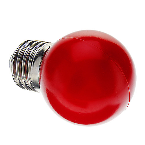 

1шт 0.5 W Круглые LED лампы E26 / E27 G45 7 Светодиодные бусины Dip LED Декоративная Красный 100-240 V / RoHs