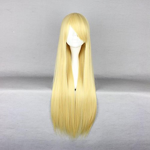 

Cosplay Cosplay Cosplay Wigs Women's 32 inch Heat Resistant Fiber Golden Anime