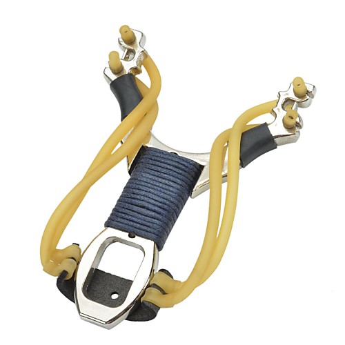 

Wolf Tooth Handle Slingshot Fitness Toy Fun Metal Kid's Adults' Children's Unisex Boys' Girls' Toy Gift