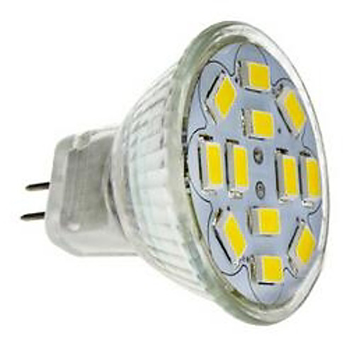 

Точечное LED освещение 560 lm GU4(MR11) MR11 12 Светодиодные бусины SMD 5730 Декоративная Холодный белый 12 V / RoHs / CE