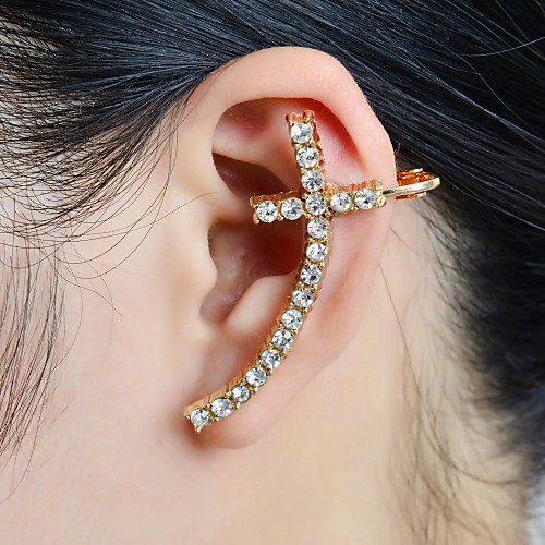 

Жен. Ухо Манжеты Крест Роскошь Христос Стразы Искусственный бриллиант Серьги Бижутерия Назначение Свадьба Для вечеринок Повседневные Спорт