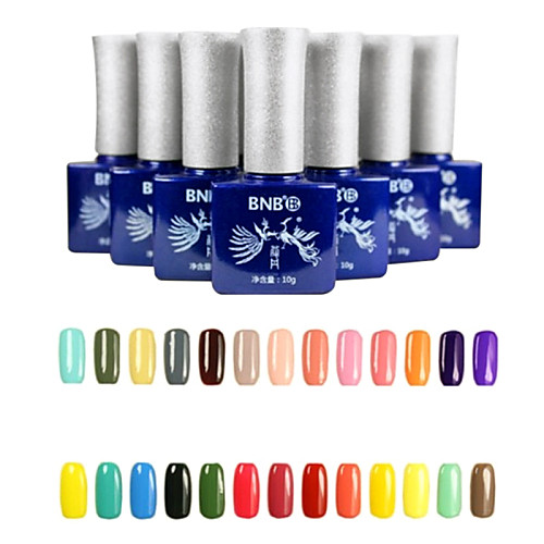 

Updated Version Easy Soak-Off UV Color Gel No.49-60(10ml,Assorted Colors)