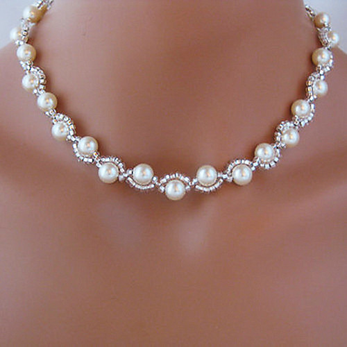 

Струнные ожерелья Искусственный жемчуг Белый Ожерелье Бижутерия Назначение Свадьба Для вечеринок Повседневные