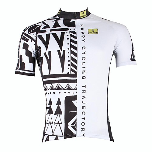 

ILPALADINO Men's Short Sleeve Cycling Jersey Bike Jersey Top Mountain Bike MTB Road Bike Cycling Breathable Quick Dry Ultraviolet Resistant Sports 100% Polyester Clothing Apparel