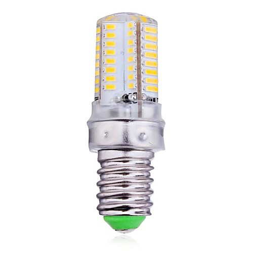 

1шт 2.5 W 300 lm E14 LED лампы типа Корн 64 Светодиодные бусины SMD 3014 Тёплый белый Холодный белый 220-240 V / RoHs