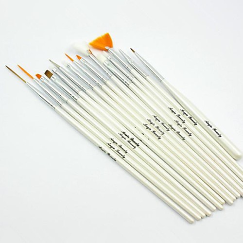 

Synthetic Hair Wood Nail Manicure Tools Classic Daily Nail Art Tool Nail Acrylic Brush Nail Brushes for Acrylic Brush