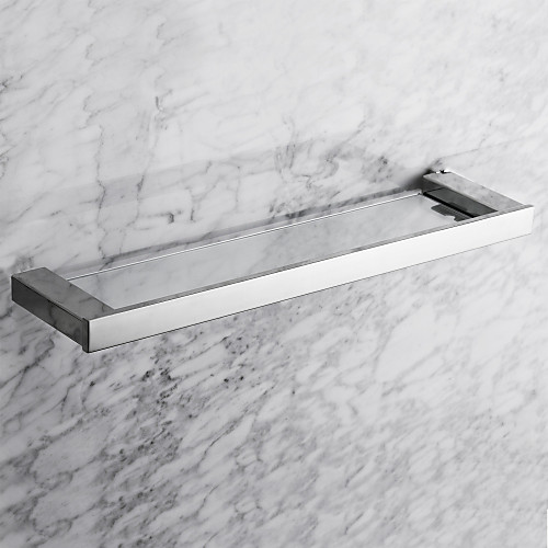 

Bathroom Shelf Contemporary Stainless Steel 1 pc - Hotel bath