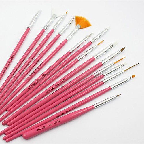 

Synthetic Hair Wood Nail Manicure Tools Mini Style Simple Classic Daily Nail Art Tool Nail Acrylic Brush Nail Brushes for Acrylic Brush