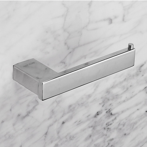 

contemporary quadrate stainless steel toilet roll holders