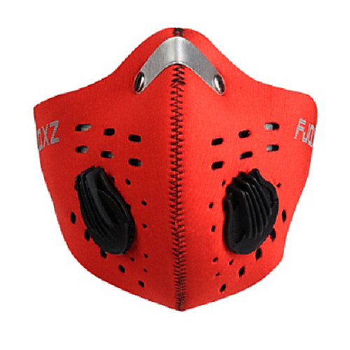 

FJQXZ Sports Mask Pollution Protection Mask Windproof Quick Dry Dust Proof Bike / Cycling Red Orange Blue Mesh Winter for Men's Women's Adults' Cycling / Bike / Mountain Bike MTB / Road Bike Cycling