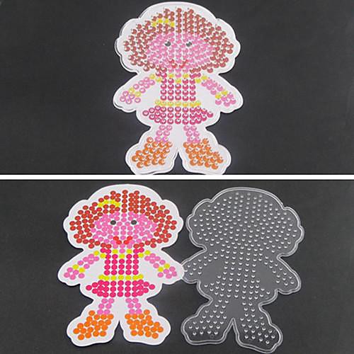

1PCS Template Clear Perler Beads Pegboard Woman Mother Mama Pattern for 5mm Hama Beads Fuse Beads