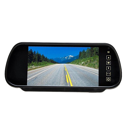 

7"" LCD Screen Car Rear View Backup Parking Mirror Monitor Camera Night Vision