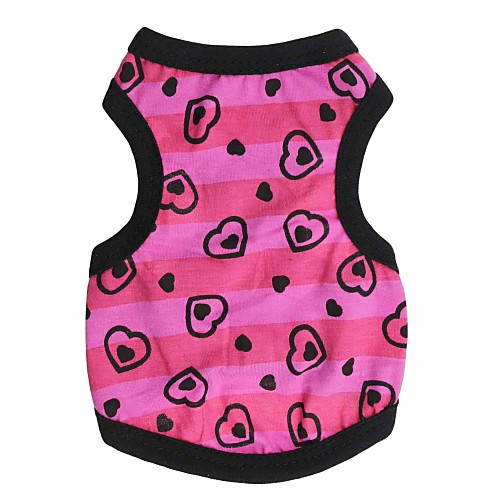 

Cat Dog Shirt / T-Shirt Dog Clothes Rose Costume Cotton XS S M L