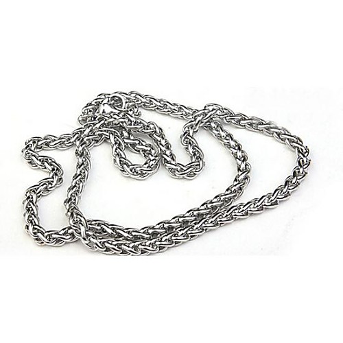 

Men's Fashion Simple Titanium Steel Chain Necklace