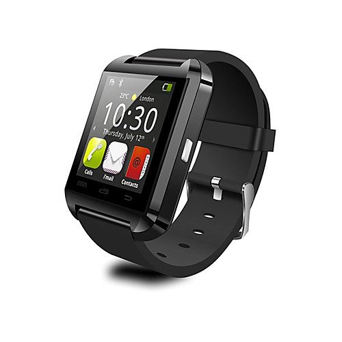 

U watch U8 Смарт Часы Android Bluetooth USB Спорт Сенсорный экран Израсходовано калорий Длительное время ожидания / Таймер / Секундомер / Напоминание о звонке / Датчик для отслеживания активности, Белый