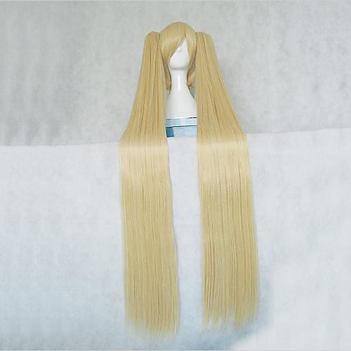 

Cosplay Wigs Vocaloid Hatsune Miku Blonde Anime / Video Games Cosplay Wigs 48 inch Heat Resistant Fiber Women's Halloween Wigs