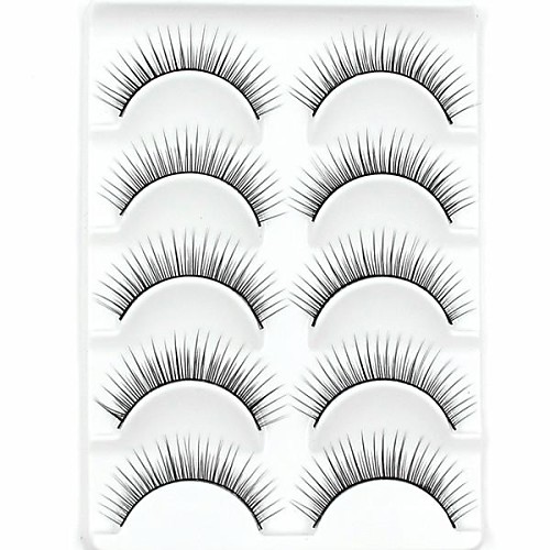 

Eyelash Extensions False Eyelashes 10 pcs Volumized Thick Fiber Daily Natural Long - Makeup Daily Makeup Cosmetic Grooming Supplies