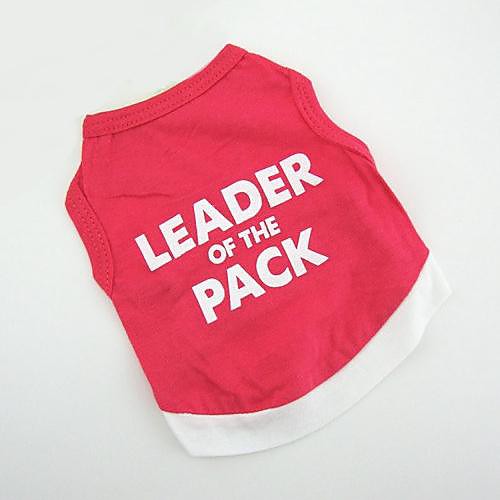 

Cat Dog Shirt / T-Shirt Dog Clothes Red Costume Cotton Cosplay Wedding XS S M L
