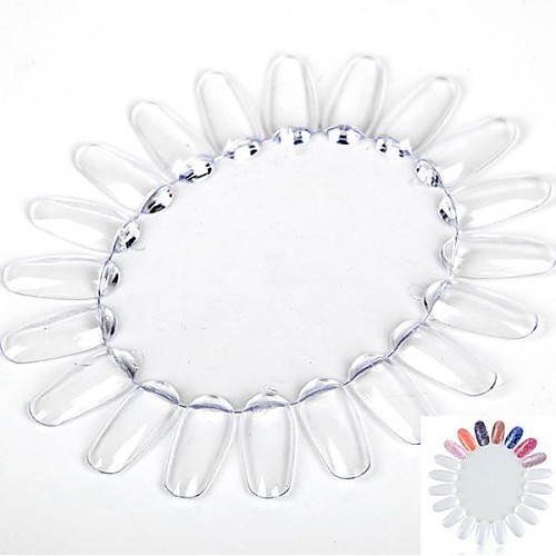 

10pcs Plastic Nail Art Tool Display For Finger Nail Other Multi-Design nail art Manicure Pedicure Simple / Classic Daily