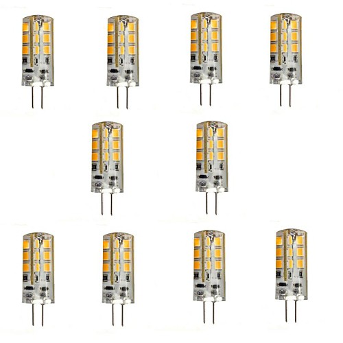 

ywxlight 10pcs g4 2835smd 24led 200lm светодиодные светодиоды с двумя булавками теплый белый холодный белый светодиодный люминесцентный люминесцентный светильник dc 12v