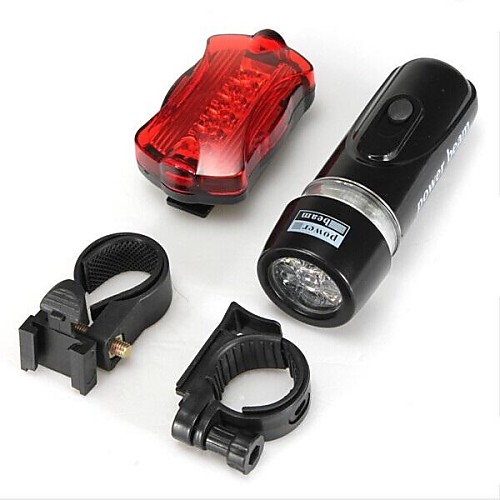 

Светодиодная лампа Велосипедные фары Набор аккумуляторных ламп для велосипеда Передняя фара для велосипеда Задняя подсветка на велосипед - Велоспорт Водонепроницаемый AAA 100 lm Батарея / IPX-4