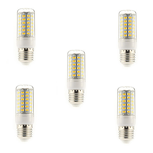 

5 шт. 5 W LED лампы типа Корн 450 lm E14 G9 E26 / E27 T 69 Светодиодные бусины SMD 5730 Тёплый белый Холодный белый 220-240 V