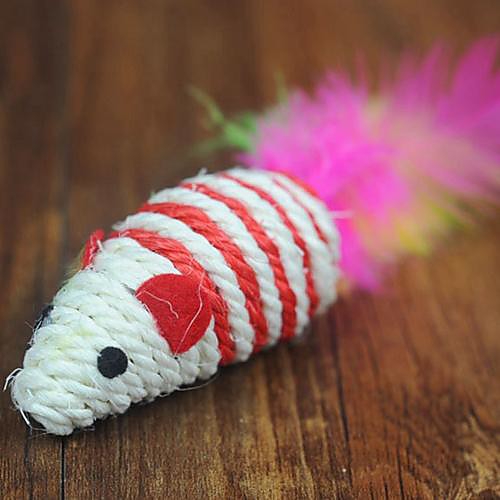 

Teaser Cat Toy Pet Toy Rope Sisal Gift