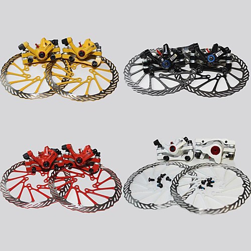 

Передние и задние дисковые велотормоза Тормозной кабель / Тормозной рычаг / Роторы дискового тормоза Горный велосипед / Шоссейный велосипед Алюминиевый сплав, Черный