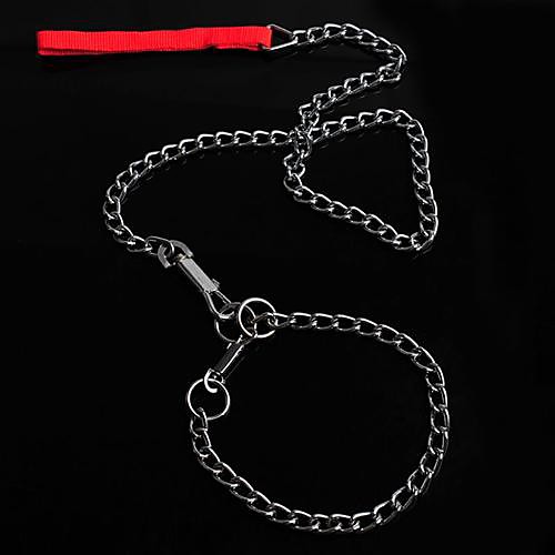 

Dog Leash Adjustable / Retractable Stainless Steel Silver