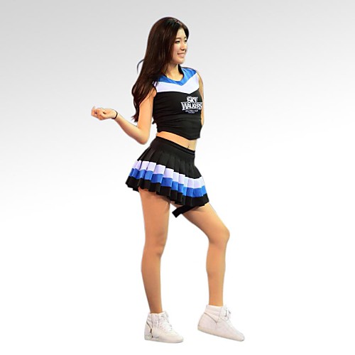 

Cheerleader Costumes / Dance Costumes Outfits Women's Training / Performance Cotton / Polyester Sleeveless Natural