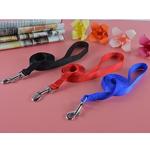 

Cat Dog Leash Waterproof Nylon Red Blue Black