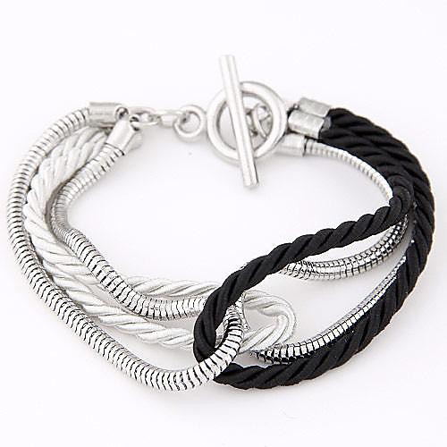 

Fashion Rope Bracelet Jewelry Blue / Pink / Dark Green For Daily