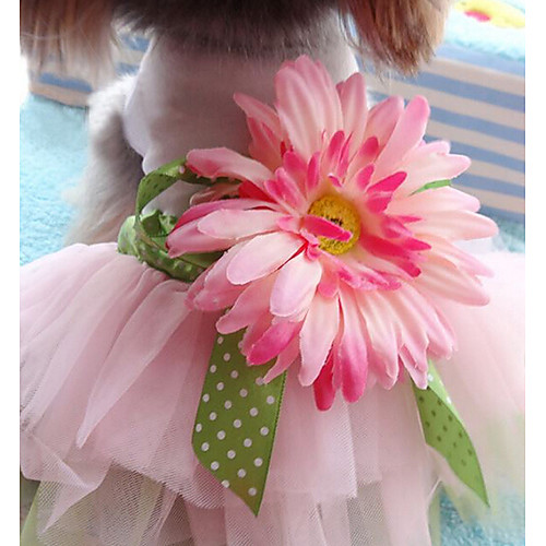

Dog Dress Dog Clothes Cotton Costume For Summer Cosplay